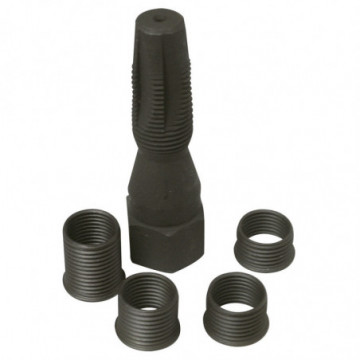 Thread reamer for M14 spark plugs