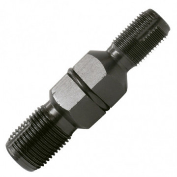 Spark plug thread grinder
