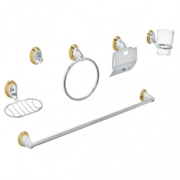 Bathroom Accessories Set with Soap dish Grid