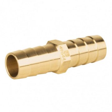 Brass insert coupling for polyduct black 1/2in