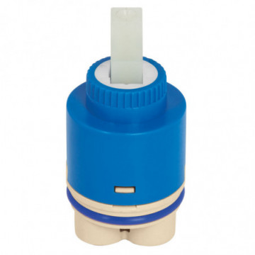 Ceramic cartridge for single handle faucet