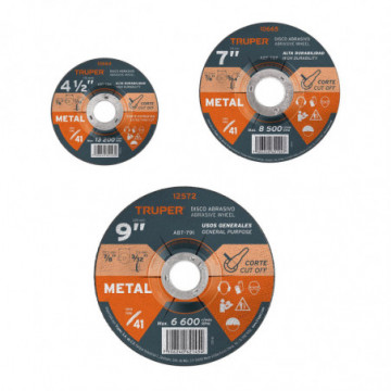 Disk for metal cutting