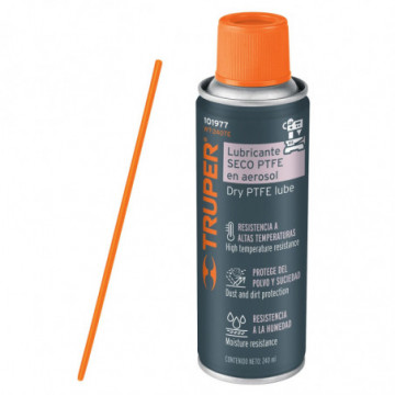 Dry lubricant PTFE in aerosol 240 ml