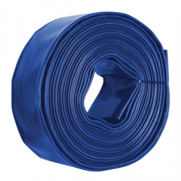 Flat hose for water discharge