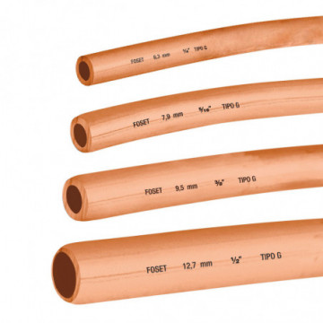 Flexible copper tube