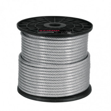 Flexible steel wire 1/8in PVC Covered