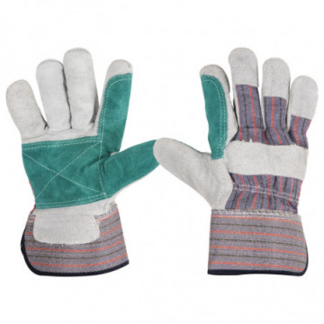 Gloves of Carnation and Lonet with Reinforcement