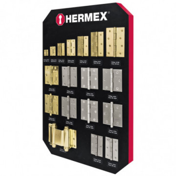 Hermex Exhibitor with Hinges