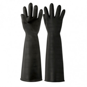 Industrial latex gloves