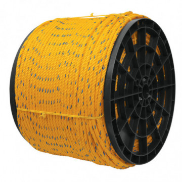 Kilo yellow polypropylene rope 25 mm