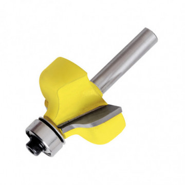 1/4" dove chest router bit with 1-3/8" bearing