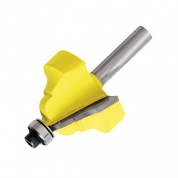 1/4" Router Bit Double Roman with 1-3/8" Bearing