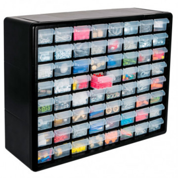 Organizer 20" with 64 compartments