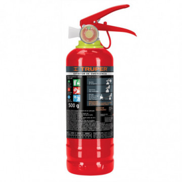 Portable rechargeable extinguisher 0.5 kg