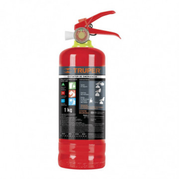 Portable rechargeable extinguisher 1 kg