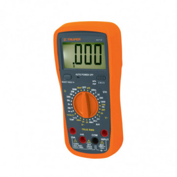 Professional digital multimeter with true RMS