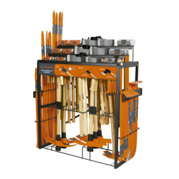 Rack for high impact tools