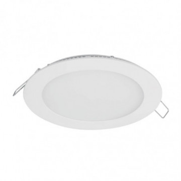 Round ultra-dropled luminary to embed 18W