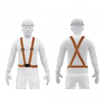 Safety vest harness