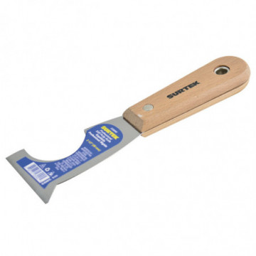 Rigid spatula wooden handle 2-1/2"