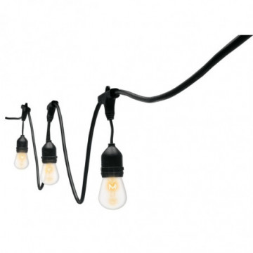 Series of 24 incandescent lights for exterior