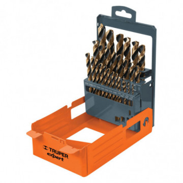 Set of 29 HSS Drills for Metal