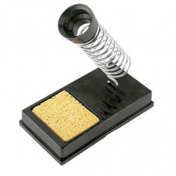 Soldering iron holder and cleaner