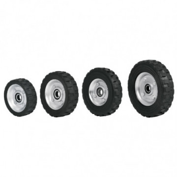 Solid rubber wheel 4-1/2" 