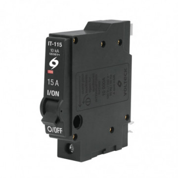 Termomagnetic switch 1 Polo 15 A