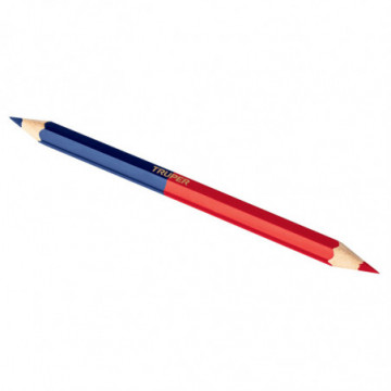 Thick bicolor pencil for carpenter
