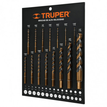 Truper Display High Speed ​​Drills