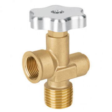 Valve for LP gas cylinders up to 45 kg