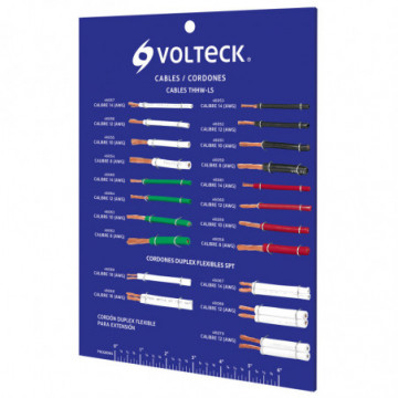 Volteck Exhibitor of Cables and Laces