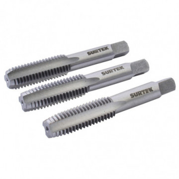 3/16" Carbon Steel Tap Set of 3 - 24NS
