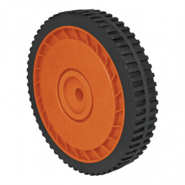 Wheel with spare insert for POMA-14 mower