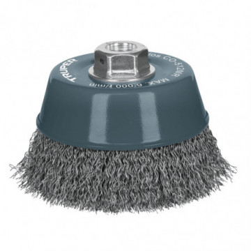 Wire cup brush