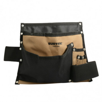 Cloth tool holder with belt 7 compartments
