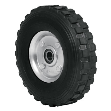 Solid rubber wheel 8"