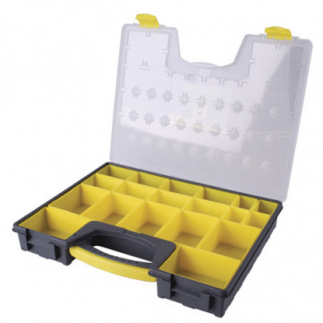 16-1/2" Plastic Organizer Tool Box