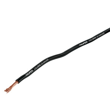 Primary wire black 137 in