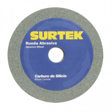 6 x 1" 80 grit silicon carbide abrasive wheel