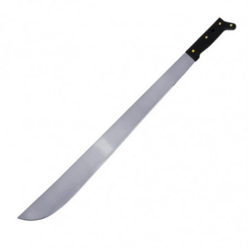 Straight type black handle machete24"