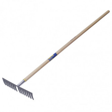 16-tooth straight garden rake