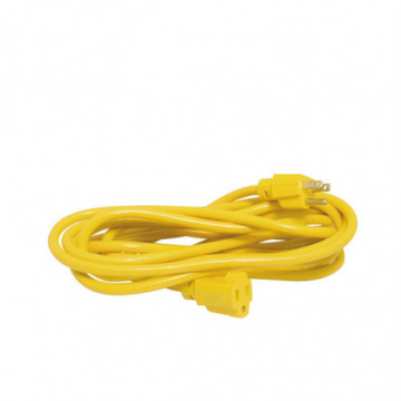 Heavy-duty extension cord grounded 10 m