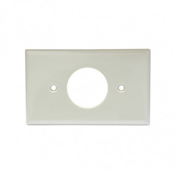 Plastic plate for easy contact