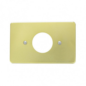Aluminum plate for single contact