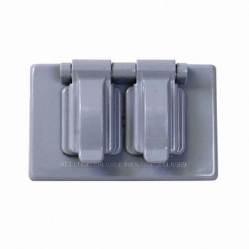 Plastic weathering plate for duplex contact
