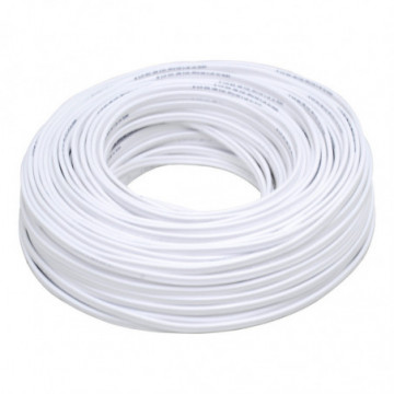 POT CCA cable 2x12 100m white