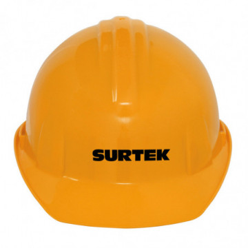 Safety helmet with orange interval adjustment