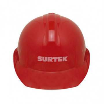 Safety helmet with red interval adjustment